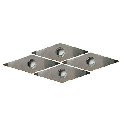 Onbekleed Yamada Carbide CNC-draaiwerktuig PCBN voegt hoge stijfheid toe